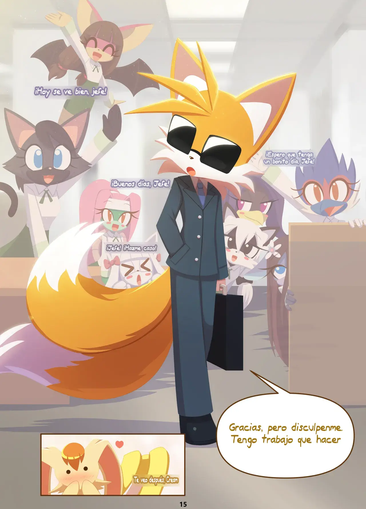 Office Love – HowXu: Furry Comic XXX - furry comic xxx - imagen 16