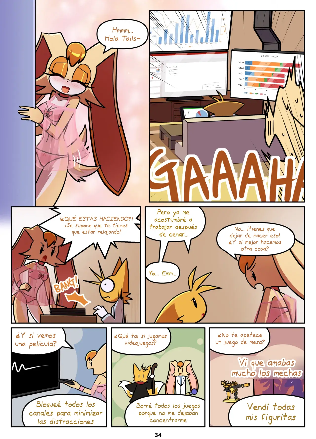 Office Love – HowXu: Furry Comic XXX - furry comic xxx - imagen 36