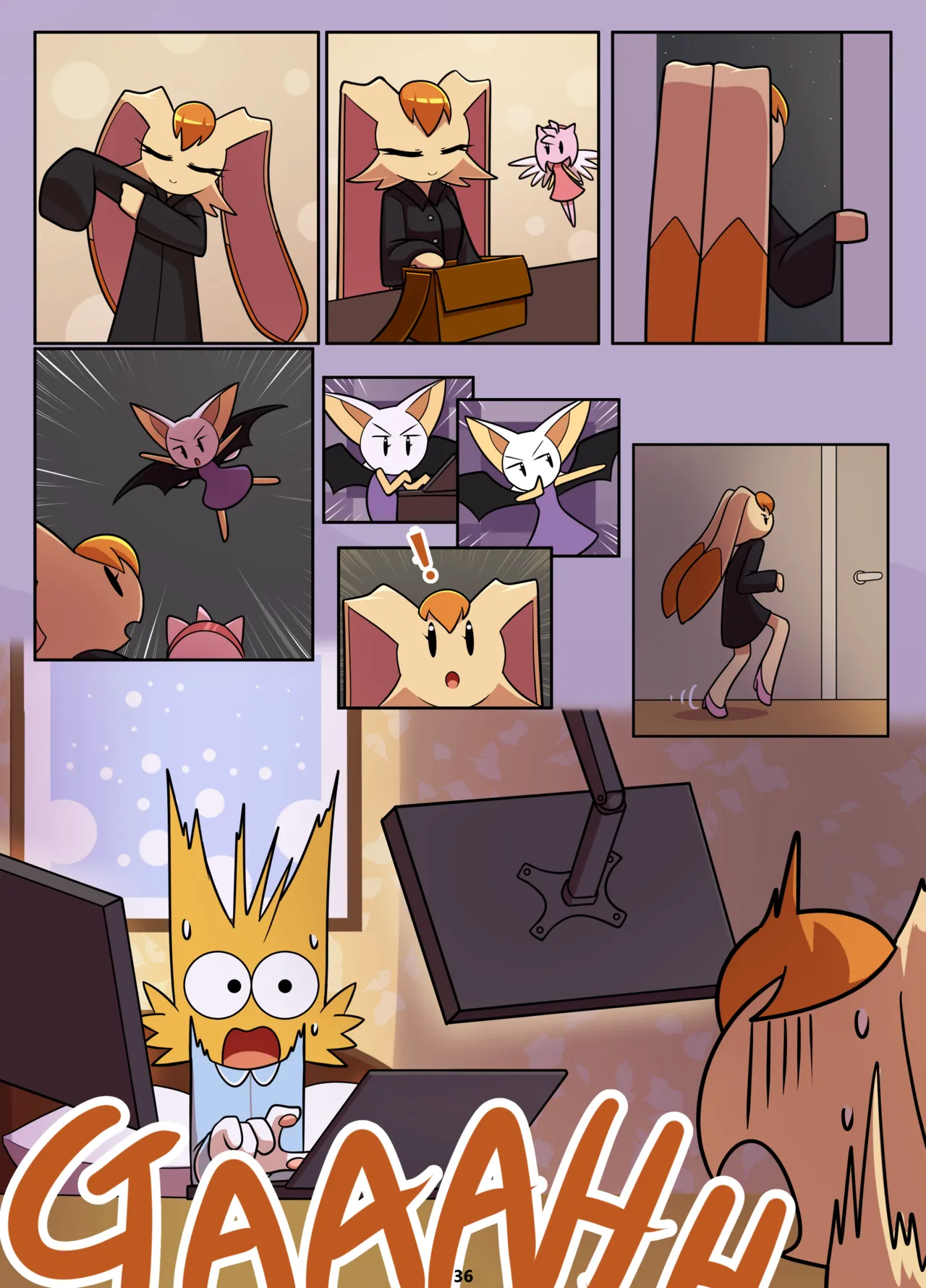 Office Love – HowXu: Furry Comic XXX - furry comic xxx - imagen 38