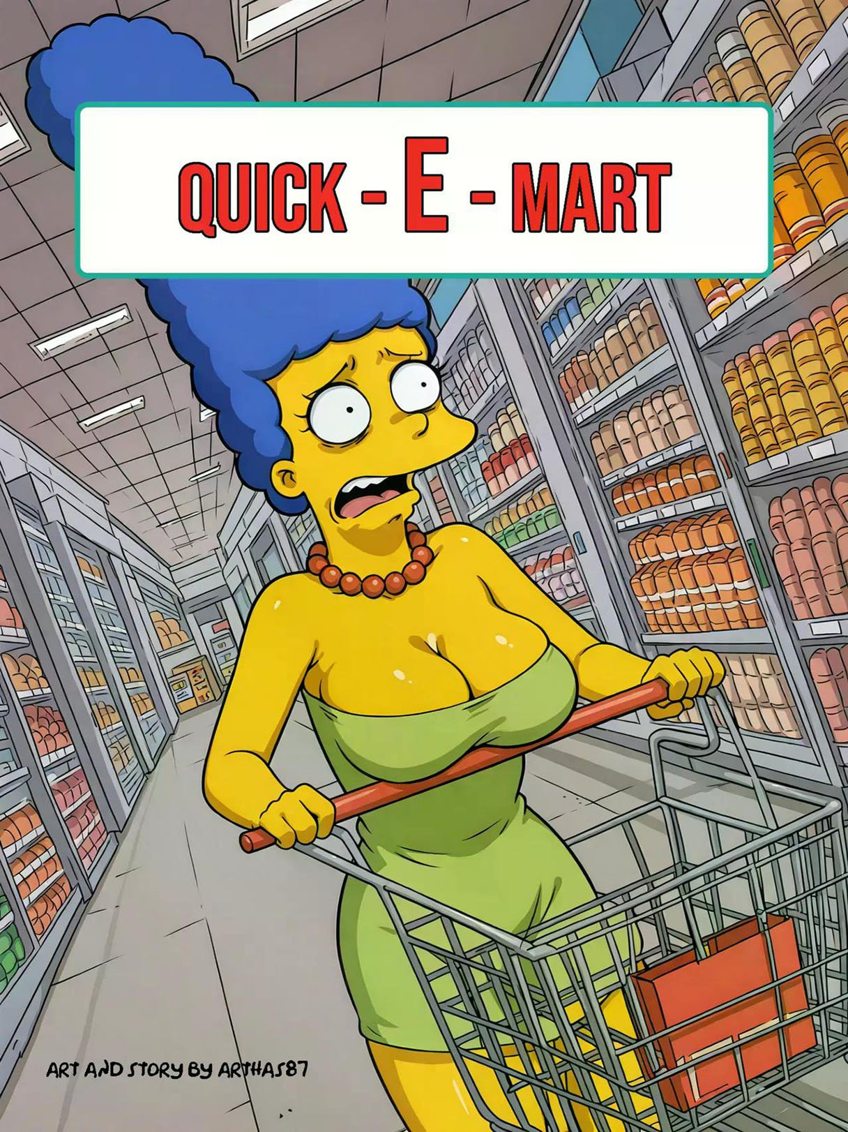 Quick E-MART Quick E-MART: Comic XXX Los Simpsons con imágenes sorprendentes Los Simpsons - Comic XXX Los Simpsons imagen 1