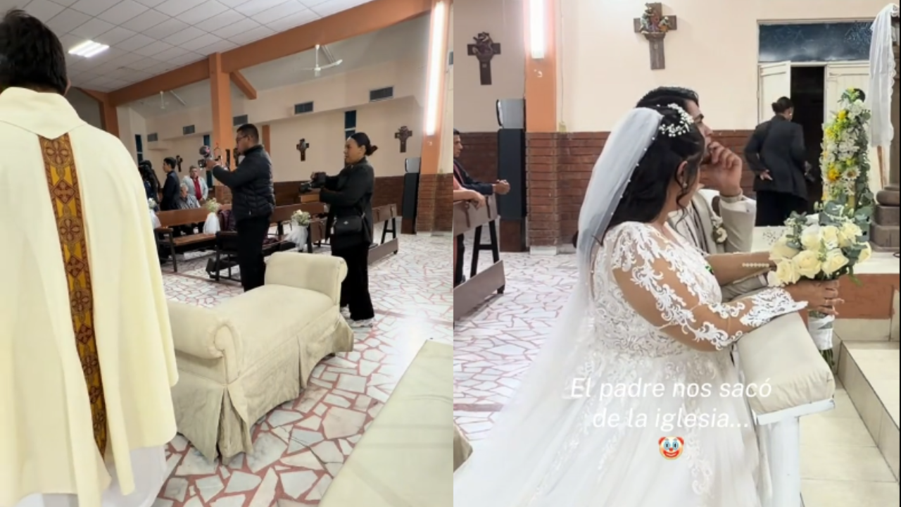 Sacerdote expulsa fotógrafos de boda en Torreón: ¿Qué ocurrió?