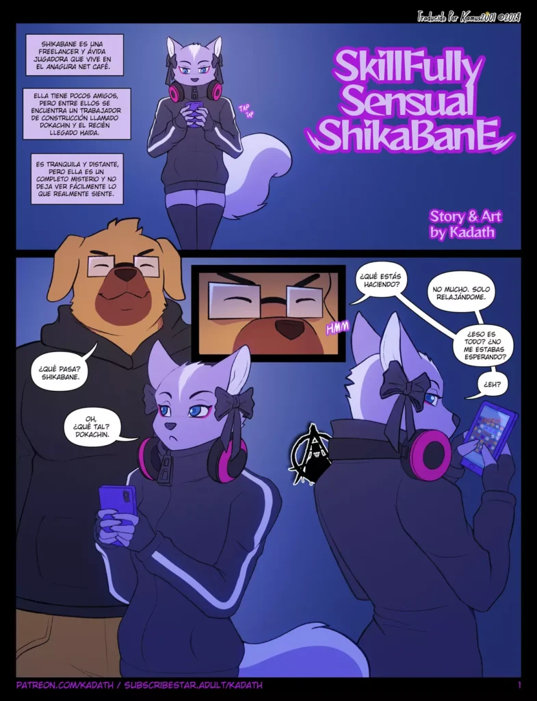 Skillfully Sensual Shikabane 1 – Kadath: Furry Comic XXX