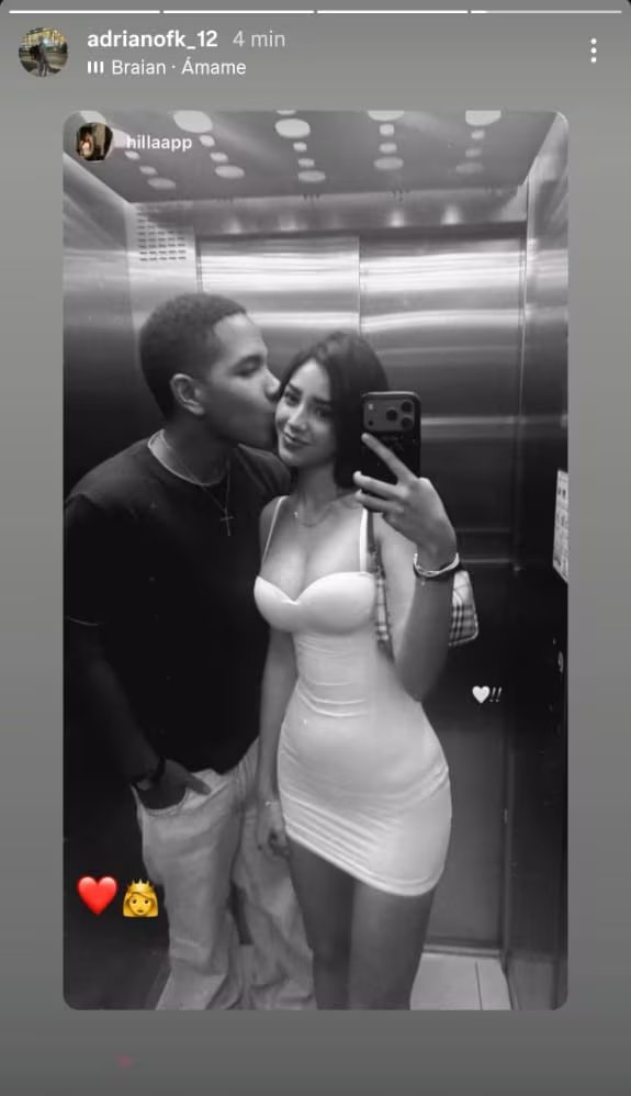 Hillary Meza, novia de Adriano Farfán, grita su amor por el hijo de Jefferson Farfán.