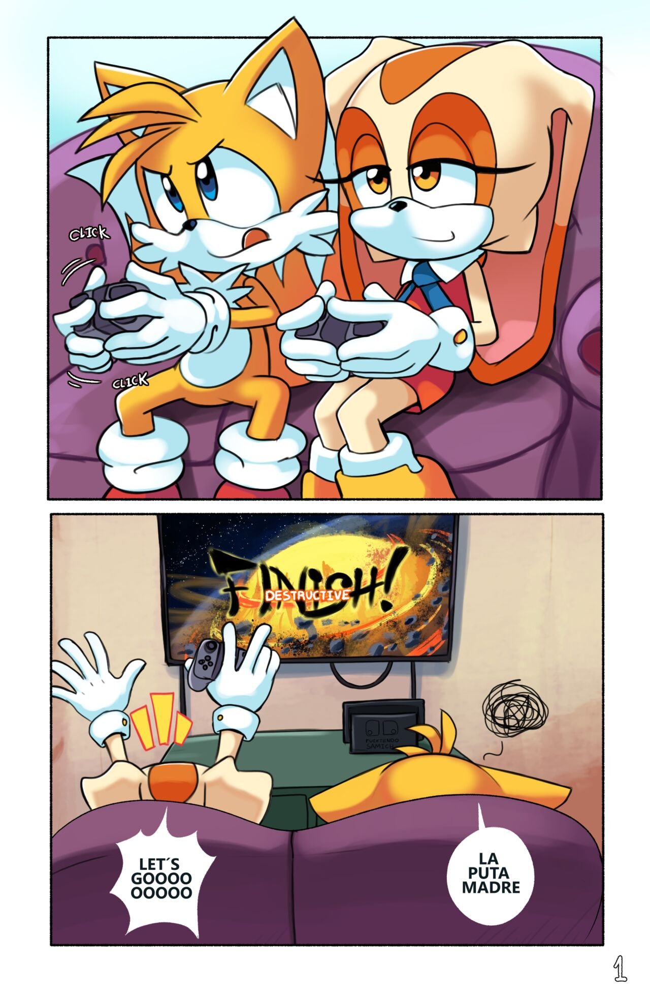 Tails’ Gamer Moment – Ichduhernz: Furry Comic XXX - furry comic xxx - imagen 4
