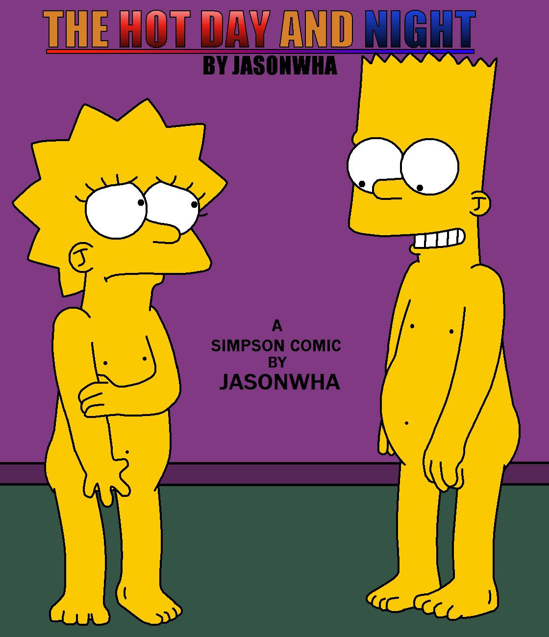 The HOT DAY and NIGHT: Comic XXX Los Simpsons Marge Simpson - Comic XXX Los Simpsons imagen 1