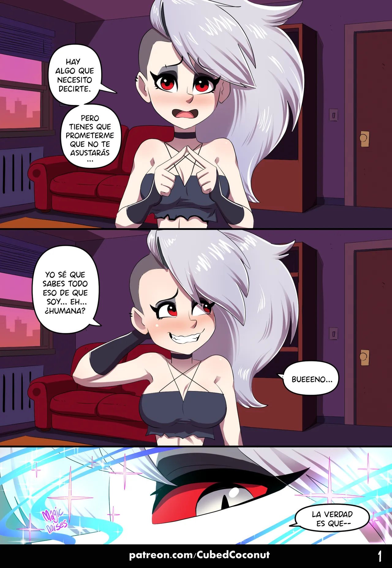 The Human and the Hellhound – Cubed Coconut: Furry Comic XXX - furry comic xxx - imagen 2