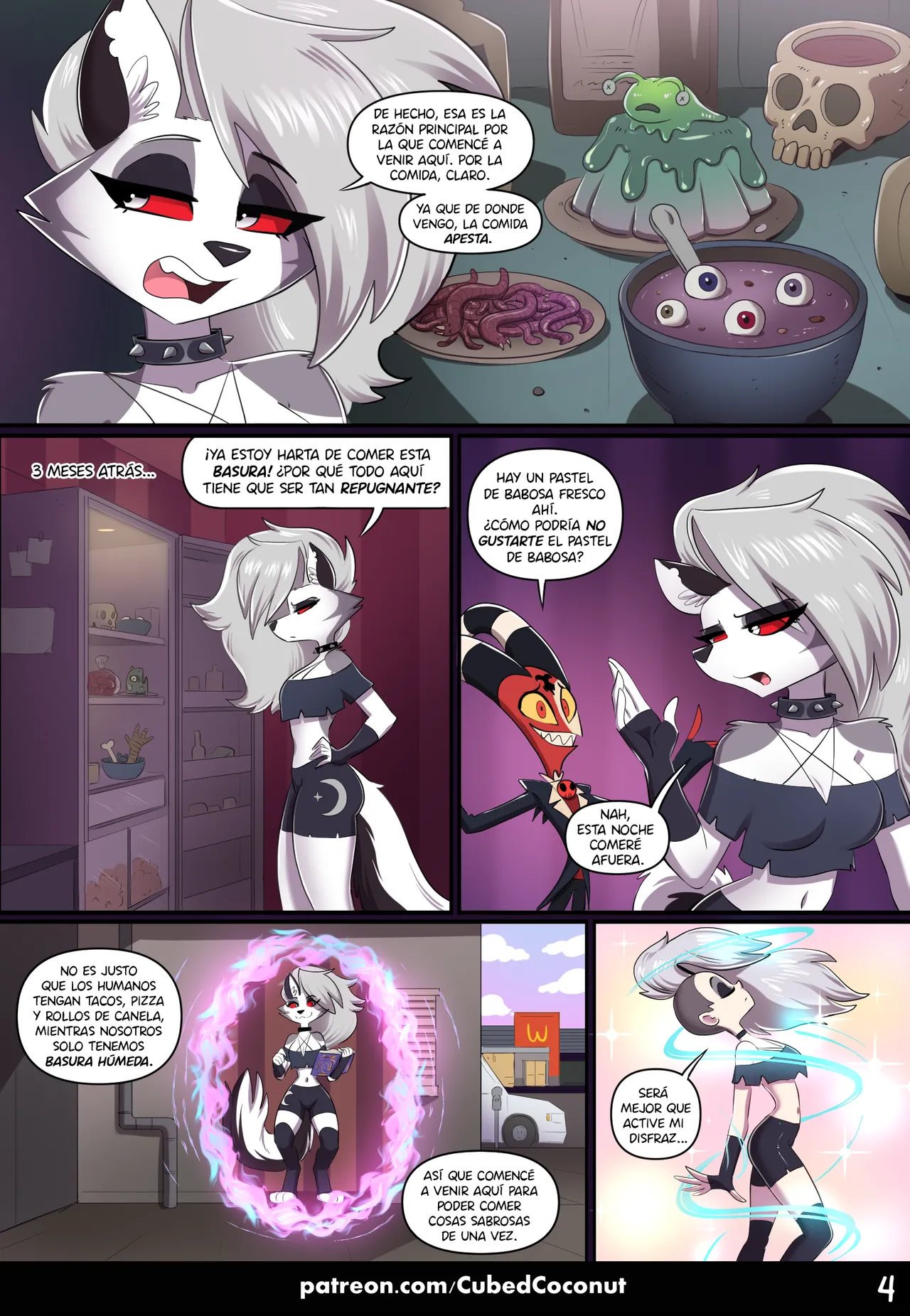 The Human and the Hellhound – Cubed Coconut: Furry Comic XXX - furry comic xxx - imagen 5