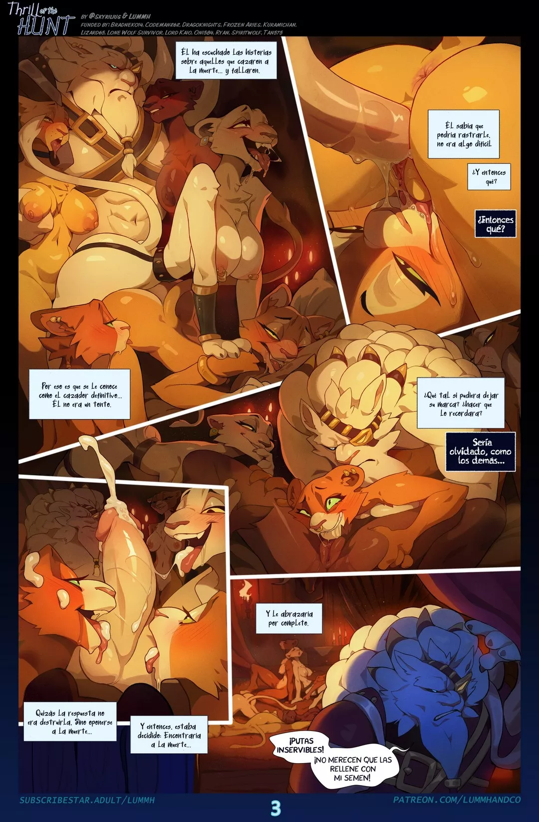 Thrill of the Hunt – Lummh: Furry Comic XXX galería completa - furry comic xxx - imagen 4